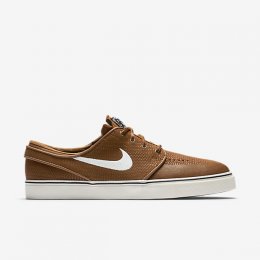 NIKE STEFAN JANOSKI PREMIUM SE Black/Gum Medium Brown/White/Metallic