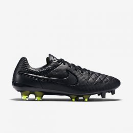 Nike Tiempo Legend V FG Black/Volt/Black