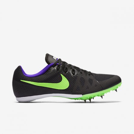 NIKE ZOOM RIVAL M 8 Black/Fierce Purple/Green Strike
