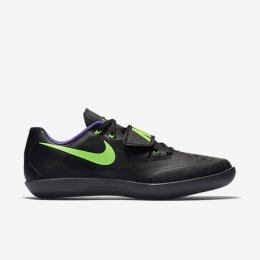 NIKE ZOOM RIVAL SD 2 Black/Fierce Purple/Green Strike