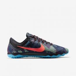 NIKE ZOOM RIVAL WAFFLE XC Black/Blue Lagoon/Hot Lava