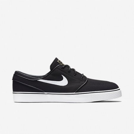 Nike Zoom SB Stefan Janoski Canvas Black/Gum Light Brown/Metallic Gold Star/White