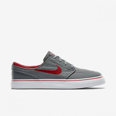 NIKE ZOOM SB STEFAN JANOSKI CANVAS Cool Grey/White/Black/Gym Red