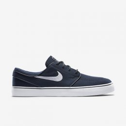 NIKE ZOOM SB STEFAN JANOSKI CANVAS Obsidian/Gum Light Brown/Metallic Gold Star/White