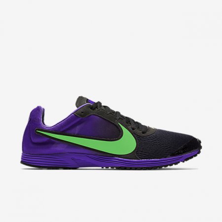 NIKE ZOOM STREAK LT 2 Black/Fierce Purple/Green Strike