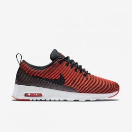 NIKE AIR MAX THEA JACQUARD Black/Bright Crimson/White/Black