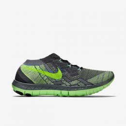 Nike Free 3.0 Flyknit Anthracite/Cool Grey/Dark Grey/Voltage Green