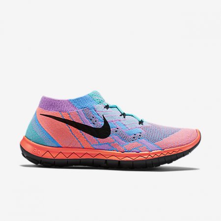 Nike Free 3.0 Flyknit Hyper Turquoise/University Blue/Fuchsia Glow/Black