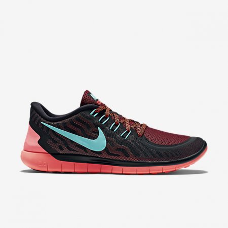 Nike Free 5.0 Black/Rio/Hot Lava/Light Aqua