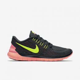 Nike Free 5.0 Black/Bright Mango/Volt