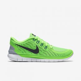 Nike Free 5.0 Voltage Green/White/Racer Blue/Black
