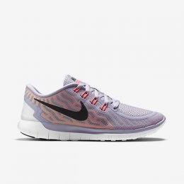 Nike Free 5.0 Titanium/Fuchsia Flash/Hot Lava/Black
