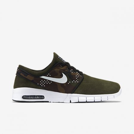 NIKE SB STEFAN JANOSKI MAX SUEDE Sequoia/Black/White