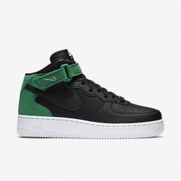 NIKE AIR FORCE 1 07 MID SEASONAL Black/Bright Crimson/White/Black