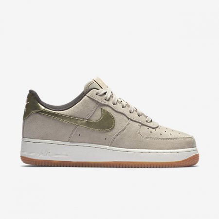 NIKE AIR FORCE 1 07 SUEDE String/Dark Storm/Sail/Metallic Gold Grain