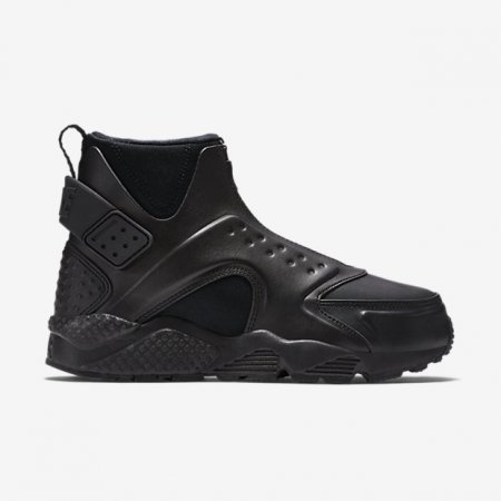NIKE AIR HUARACHE MID PREMIUM Black/Reflect Silver/Black