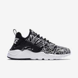 NIKE AIR HUARACHE ULTRA KNIT JACQUARD Black/White