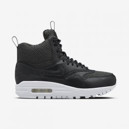 NIKELAB AIR MAX 1 SNEAKERBOOT TECH SP Black/Summit White/Black