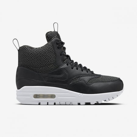 NIKELAB AIR MAX 1 SNEAKERBOOT TECH SP Black/Summit White/Black