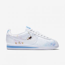 NIKE CLASSIC CORTEZ CHERRY BLOSSOM White/University Blue/White