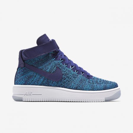 NIKE AIR FORCE 1 ULTRA FLYKNIT Blue Lagoon/Dark Obsidian/White/Deep Royal Blue