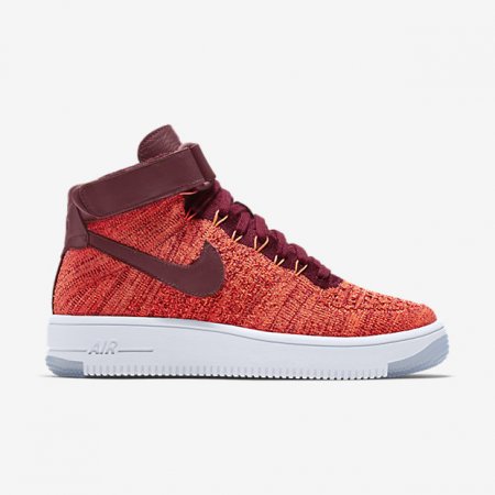 NIKE AIR FORCE 1 ULTRA FLYKNIT Total Crimson/Bright Mango/White/Team Red