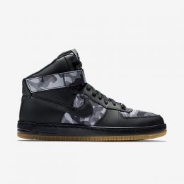 NIKE AF-1 ULTRA FORCE MID PRINT Black/Wolf Grey/Gum Medium Brown/Black