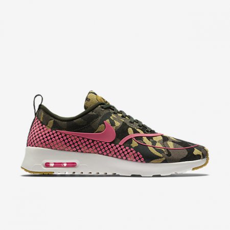 NIKE AIR MAX THEA JACQUARD PREMIUM Desert Camo/Dark Citron/Sequoia/Hot Lava