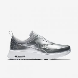 NIKE AIR MAX THEA PREMIUM Metallic Silver/Pure Platinum/White/Metallic