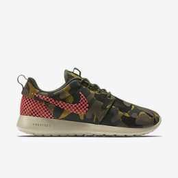 NIKE ROSHE ONE PREMIUM PLUS Black/Carbon Green/Desert Camo/Hot Lava