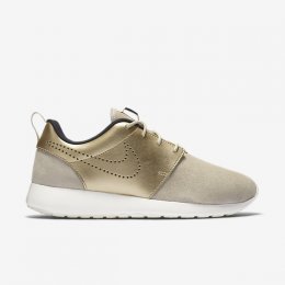 NIKE ROSHE ONE PREMIUM SUEDE String/Dark Storm/Sail/Metallic Gold Grain