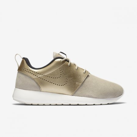 NIKE ROSHE ONE PREMIUM SUEDE String/Dark Storm/Sail/Metallic Gold Grain