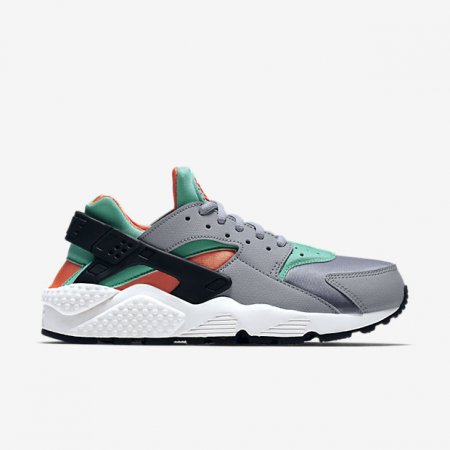 Nike Air Huarache Wolf Grey/Total Orange/Summit White/Green