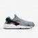 Nike Air Huarache Wolf Grey/Total Orange/Summit White/Green