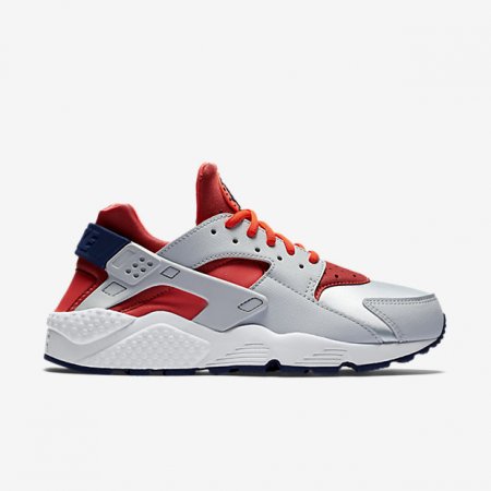 NIKE AIR HUARACHE Pure Platinum/Loyal Blue/White/Bright Crimson