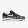 NIKE AIR MAX 1 JACQUARD Black/Metallic Silver/White