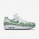 NIKE AIR MAX 1 JACQUARD White/Black/Spring Leaf