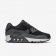 NIKE AIR MAX 90 LEATHER Black/Dark Grey/Sail/Metallic Hematite