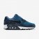 NIKE AIR MAX 90 LEATHER Brigade Blue/Squadron Blue/Sail/Metallic