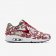 NIKE AIR MAX 90 White/Metallic Gold/University Red