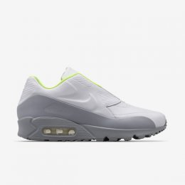 NIKELAB X SACAI AIR MAX 90 White/Wolf Grey/Volt/White