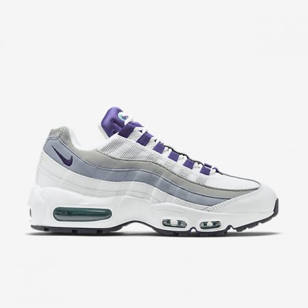NIKE AIR MAX 95 OG White/Emerald Green/Wolf Grey/Court Purple