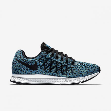 NIKE AIR ZOOM PEGASUS 32 PRINT Blue Lagoon/Green Glow/Black
