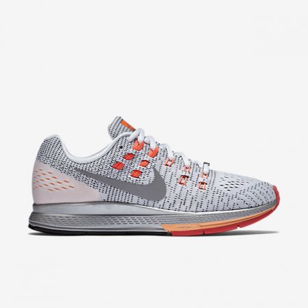 NIKE AIR ZOOM STRUCTURE 19 White/Sunset Glow/Hot Lava/Reflect Silver