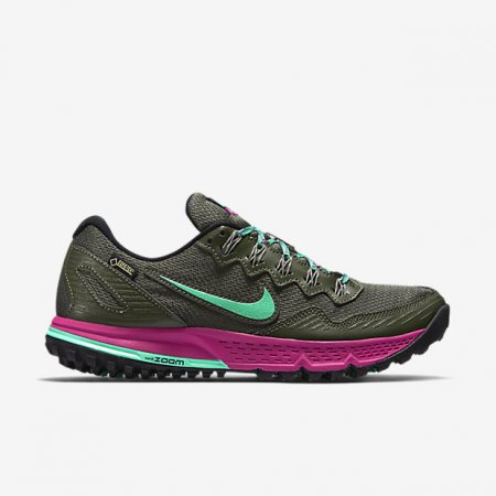 Nike Air Zoom Wildhorse 3 GTX Cargo Khaki/Fuchsia Flash/Menta