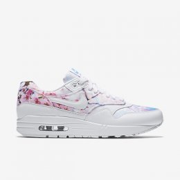 NIKE AIR MAX 1 PRINT White/University Blue/White