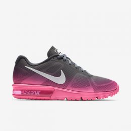 NIKE AIR MAX SEQUENT Hyper Pink/Metallic Dark Grey/White