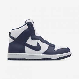 NIKELAB X SACAI DUNK LUX Midnight Navy/White/Midnight Navy