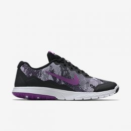 NIKE FLEX EXPERIENCE RN 4 PREMIUM Black/White/Vivid Purple