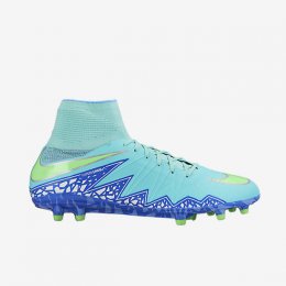 NIKE HYPERVENOM PHANTOM II FG Hyper Turquoise/Racer Blue/Chalk Blue/Voltage Green